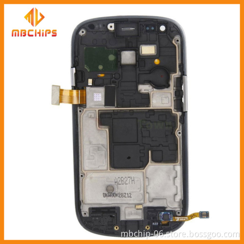 Supply for s3 lcd screen display/for s3 i747 lcd touch digitizer screen assembly frame red/for s3 i9300 lcd and digitizer
